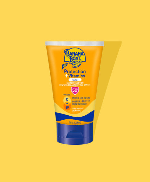 Banana Boat - Protect Plus Vitamins Face Sunscreen - SPF 50 - 2 oz