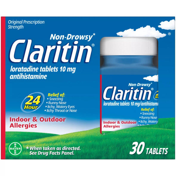 Claritin 24 hr Allergy Relief Tablets, 30 count