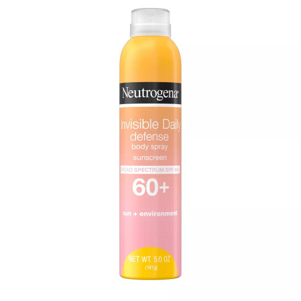 Neutrogena - Invisible Daily Defense Sunscreen Body Spray - SPF 60 - 5 fl oz