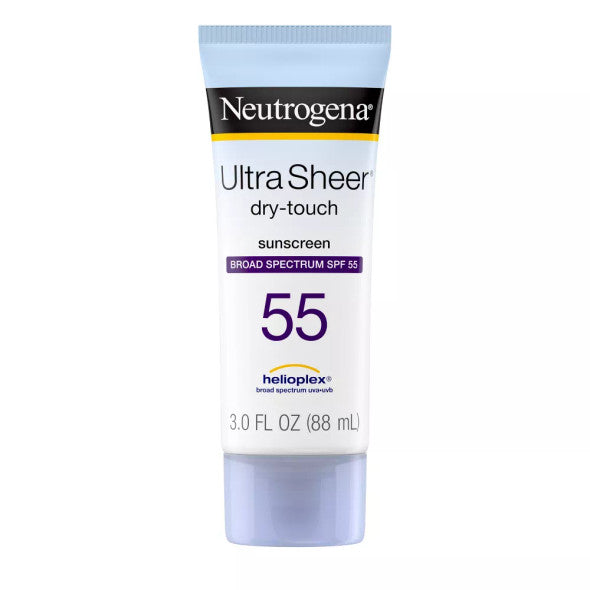 Neutrogena - Ultra Sheer Dry Touch Sunscreen Lotion - SPF 55 - 3 floz