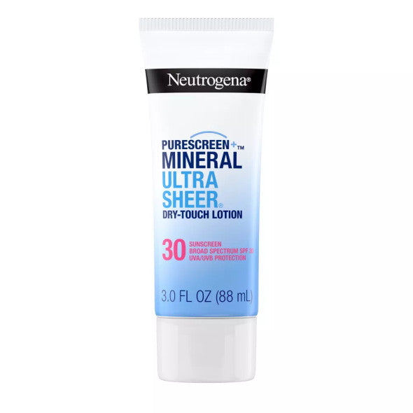 Neutrogena - Ultra Sheer Dry Touch - Mineral Sunscreen Lotion - SPF 30 - 3 fl oz