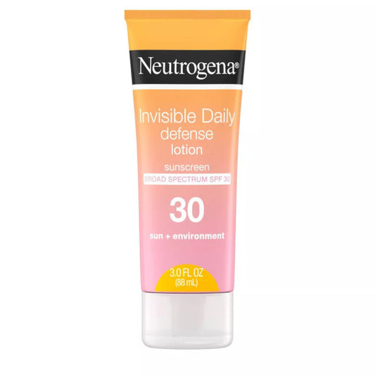 Neutrogena - Invisible Daily Defense Sunscreen Lotion - SPF 30 - 3 fl oz