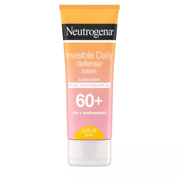 Neutrogena - Invisible Daily Defense Sunscreen Lotion - SPF 60 - 3 fl oz