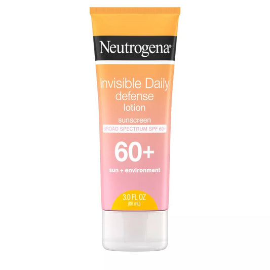 Neutrogena - Invisible Daily Defense Sunscreen Lotion - SPF 60 - 3 fl oz