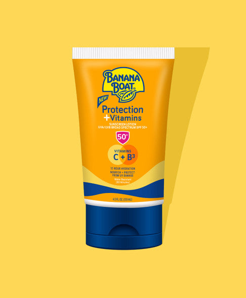 Banana Boat - Protect Plus Vitamins Sunscreen Body Lotion - SPF 50 - 4.5oz