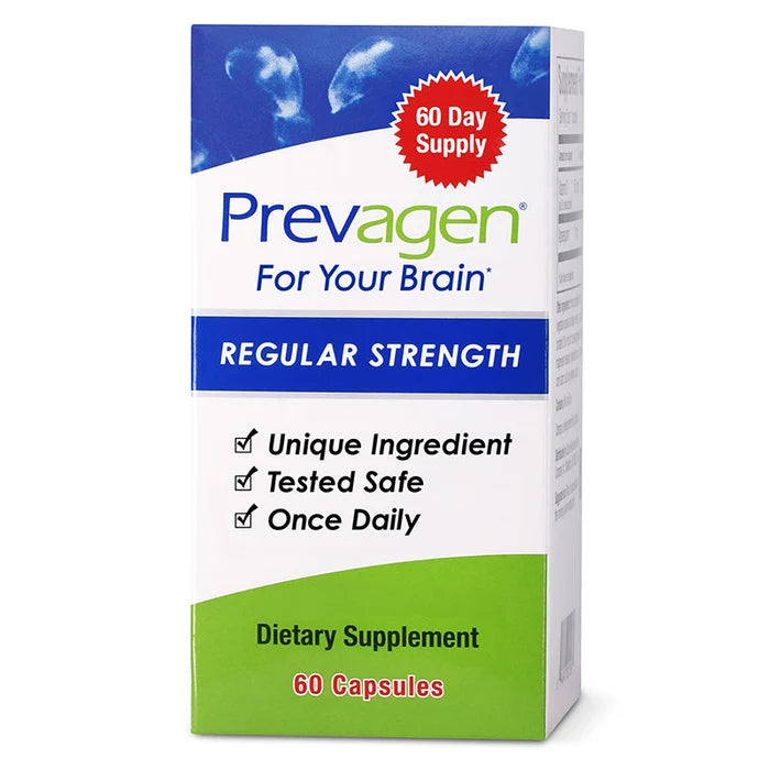 Prevagen® Regular Strength Capsules - 10mg Apoaequorin, 60ct + Free DR OTC Eye Wipe