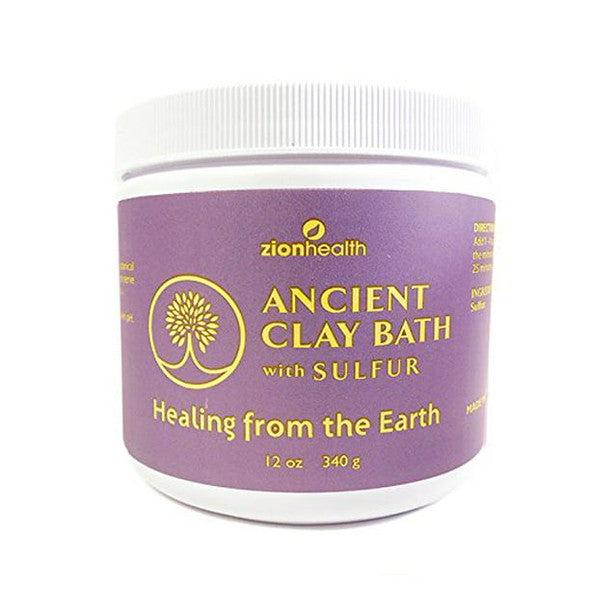 Zion Health - Ancient Clay Bath Sulfur - 1 Each - 12 OZ