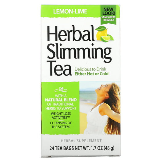 21st Century Herbal Slimming Tea, Lemon Lime, 24 Tea Bags