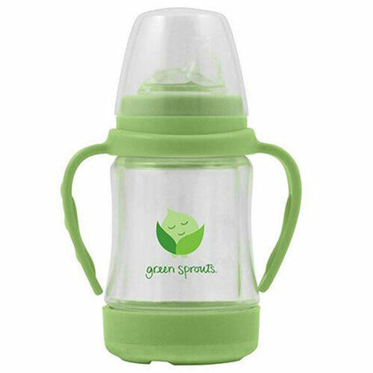 Green Sprouts Cup - Sip N Straw - Glass - 6 Months Plus - Green - 1 Count