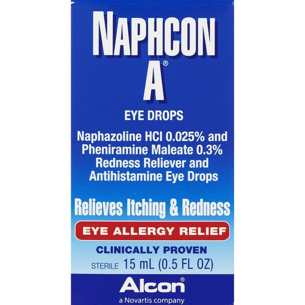 Naphcon-A - Allergy Relief Eye Drops, .5 fl oz