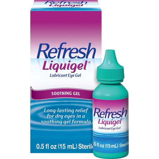 Refresh - Liquigel Lubricant Eye Gel Drops, 0.5 FL OZ